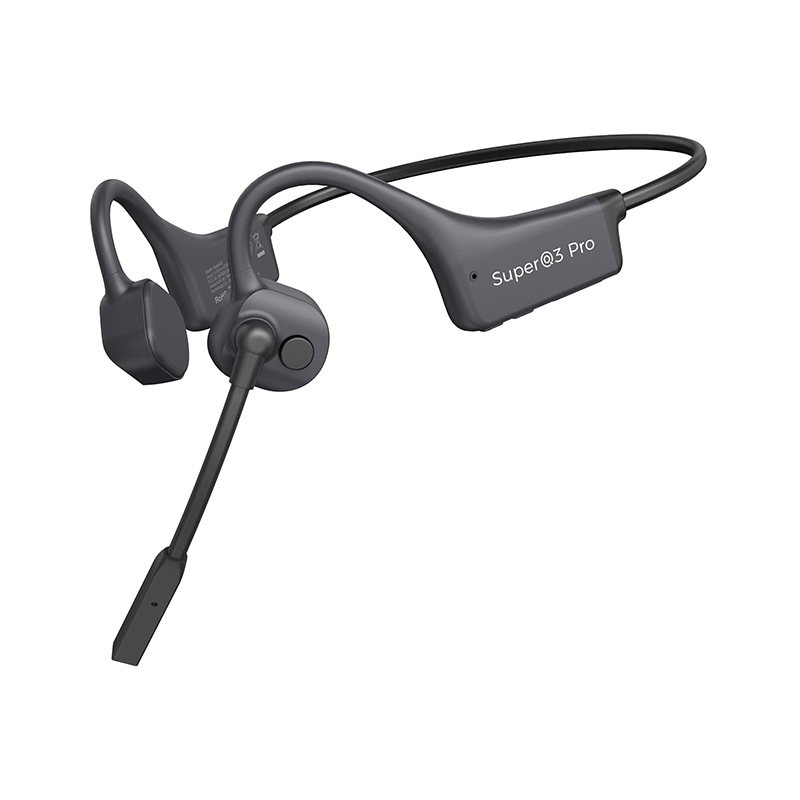 How can a bone conduction Bluetooth headset reduce the pressure caused by prolonged wear through structural design?